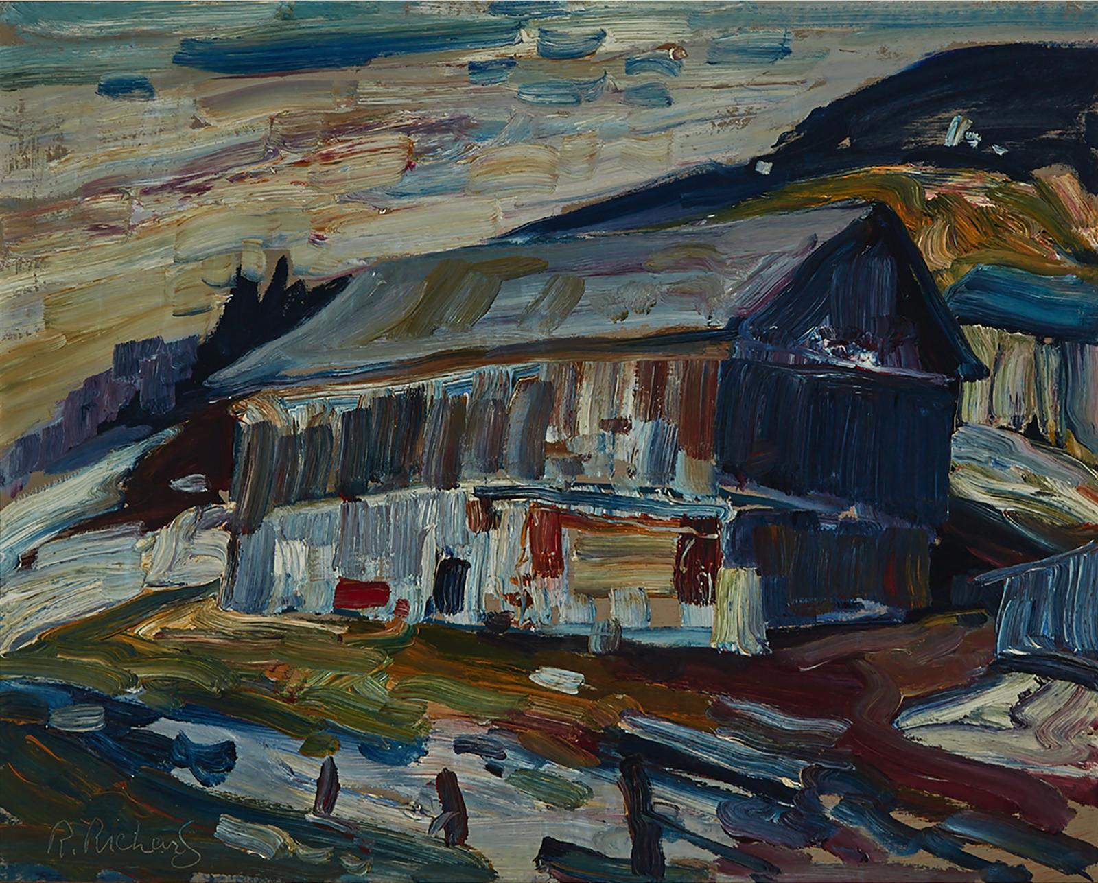 René Jean Richard (1895-1982) - Grange De Charlevoix
