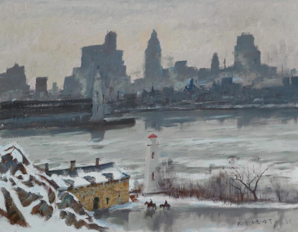 Robert Wakeham Pilot (1898-1967) - Montreal From St. Helen’S Island