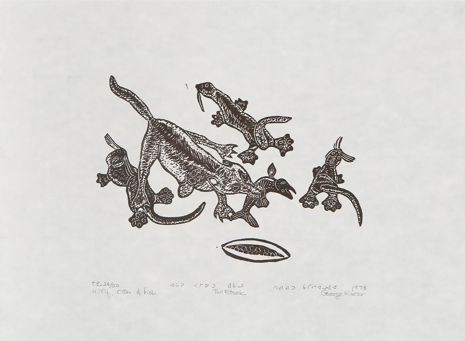 Tivi Etok Etook (1929) - Wolf, Otter & Fish, 1978