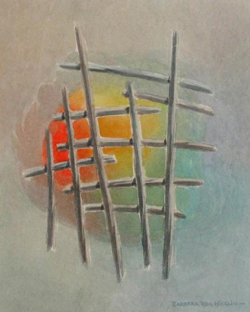 Barbara Roe Hicklin (1918-2010) - 12 x 10 in