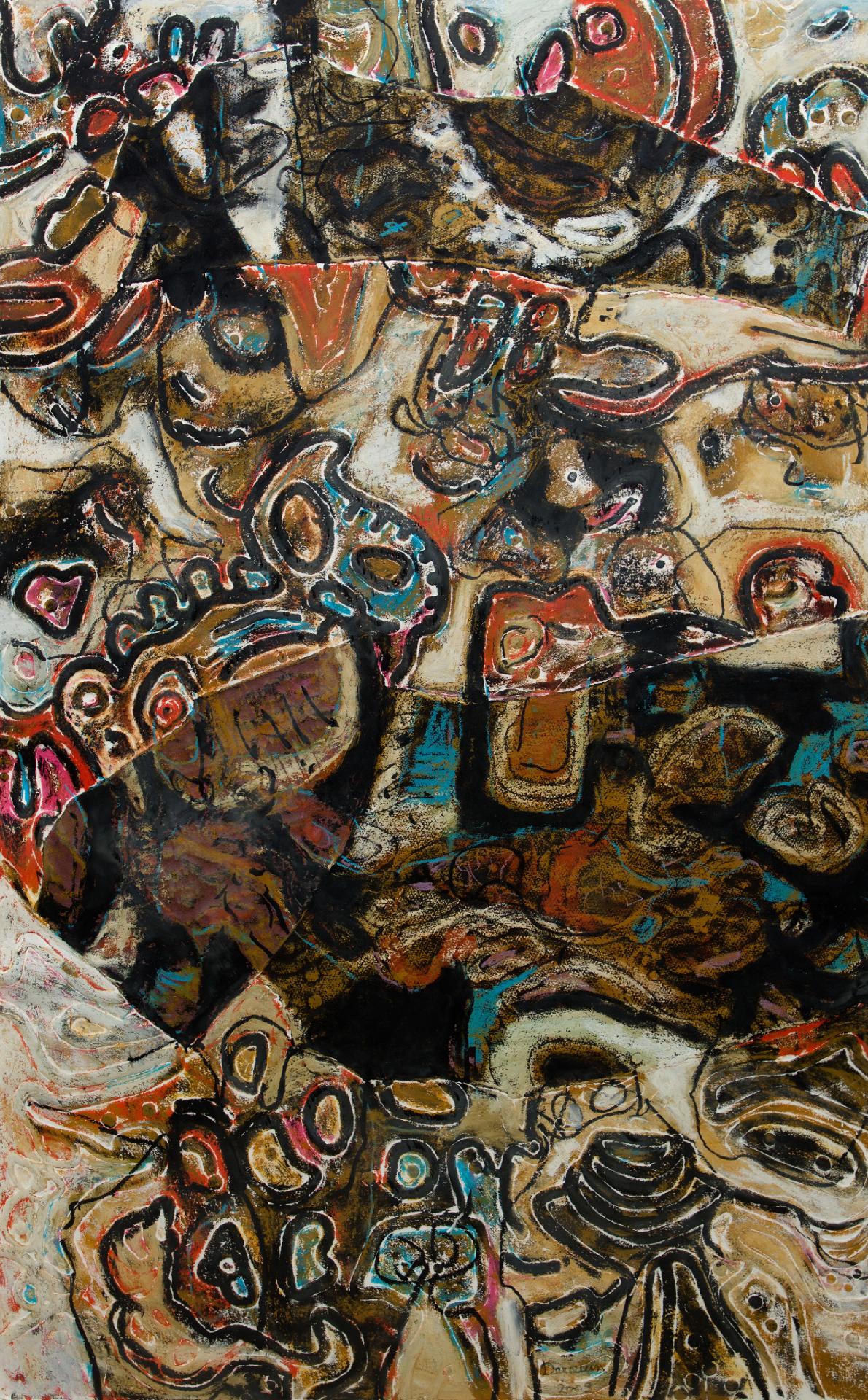 René Derouin (1936) - Cholula V, 2003