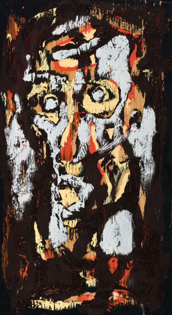 Harold Klunder (1943) - Untitled (Head Study)
