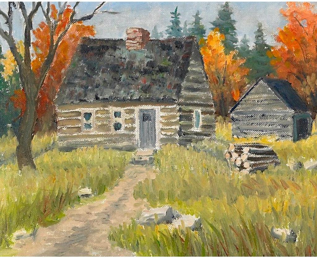 Gordon Edward Pfeiffer (1899-1983) - Log Cabin