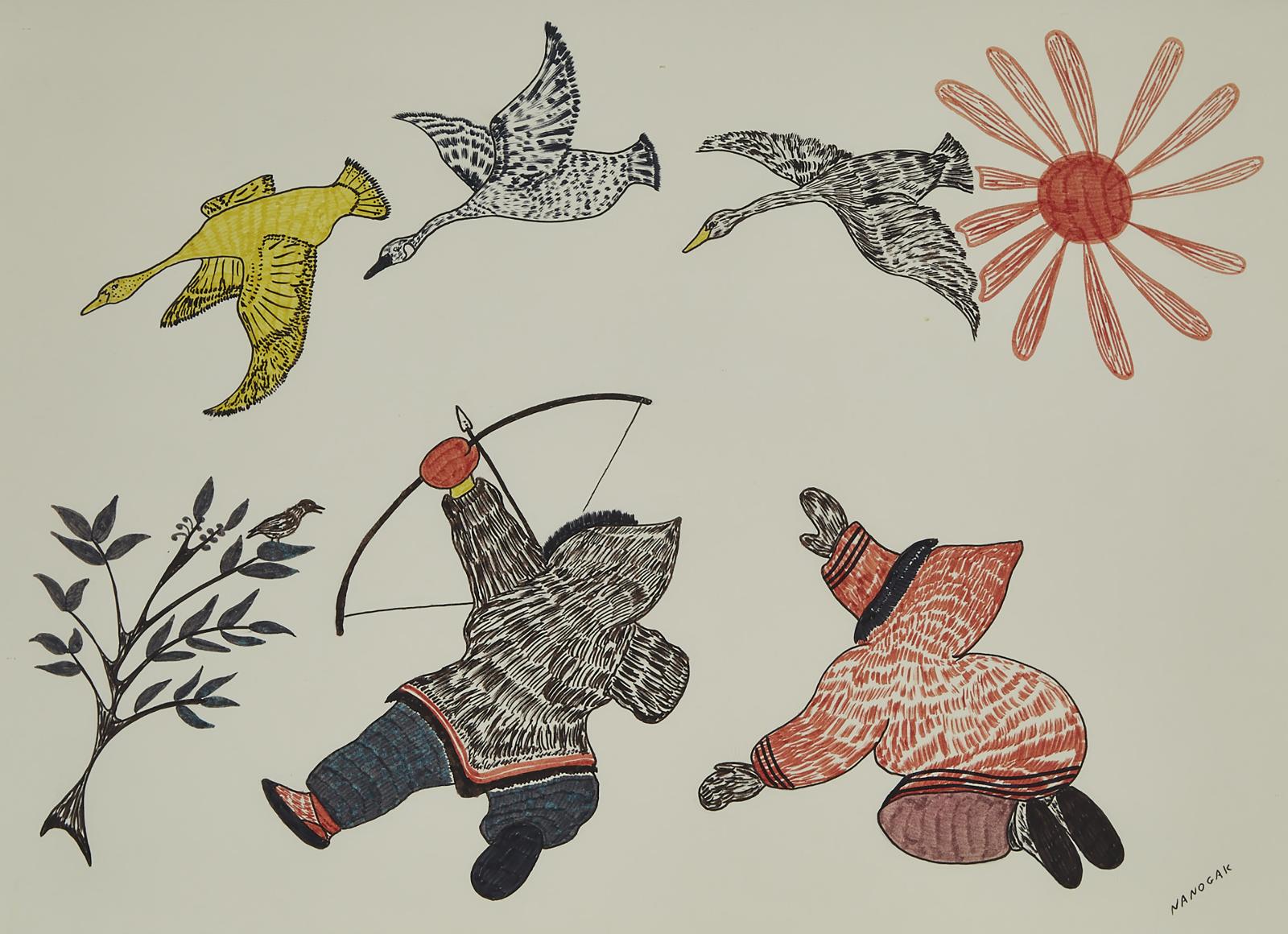 Agnes Nanogak (1925-2001) - Untitled