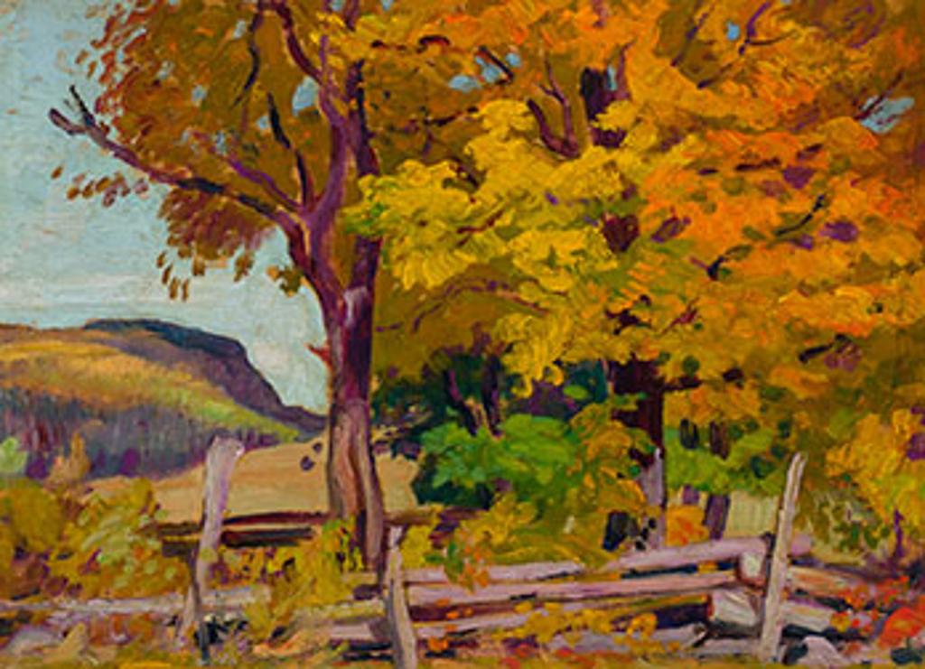 Robert Wakeham Pilot (1898-1967) - Autum Maples, St-Sauveur