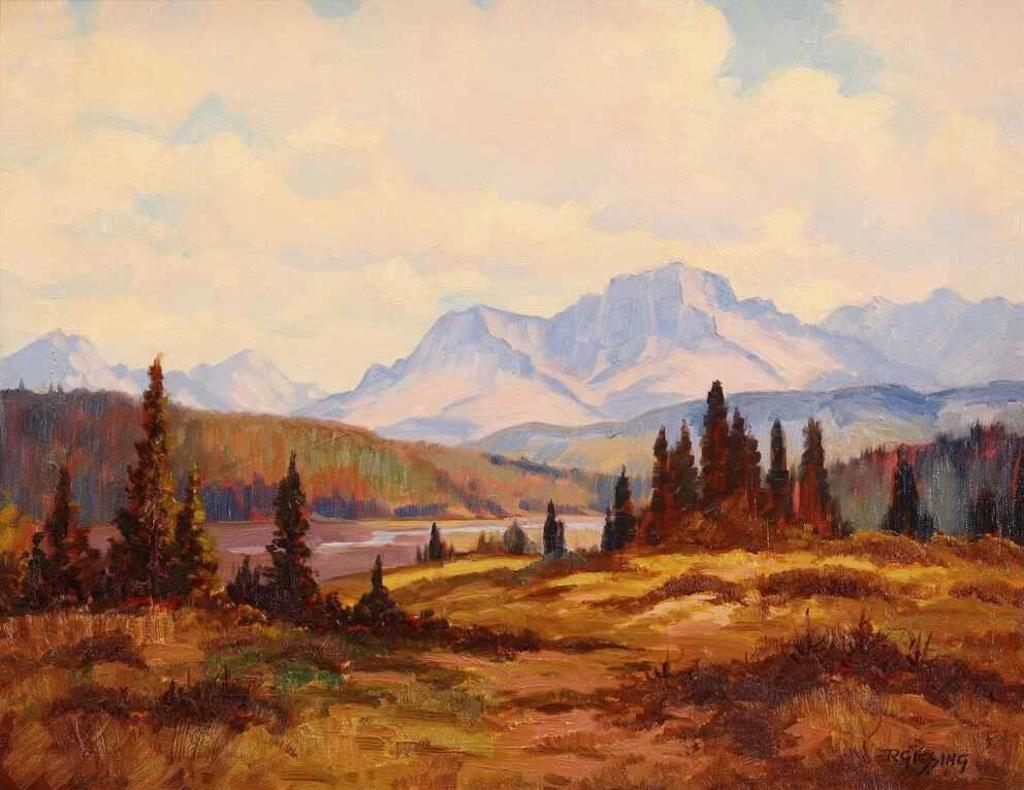 Roland Gissing (1895-1967) - Ghost River Valley; 1949