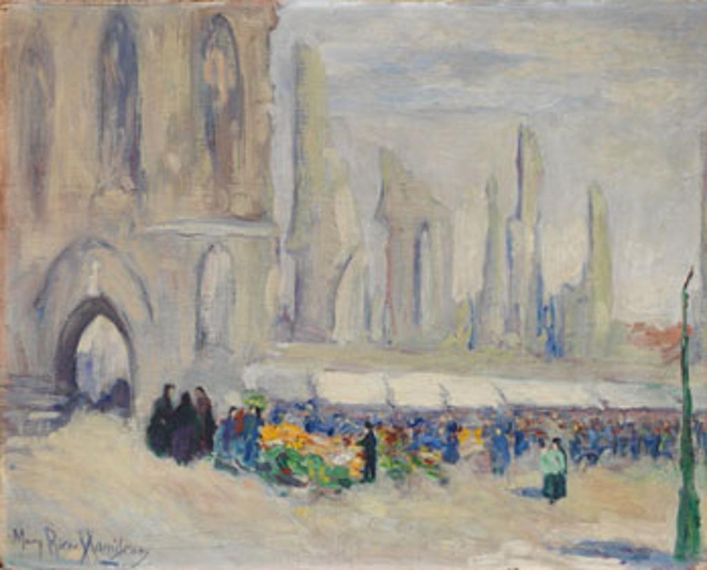 Mary Ritter Hamilton (1873-1954) - The Cloth Hall at Ypres