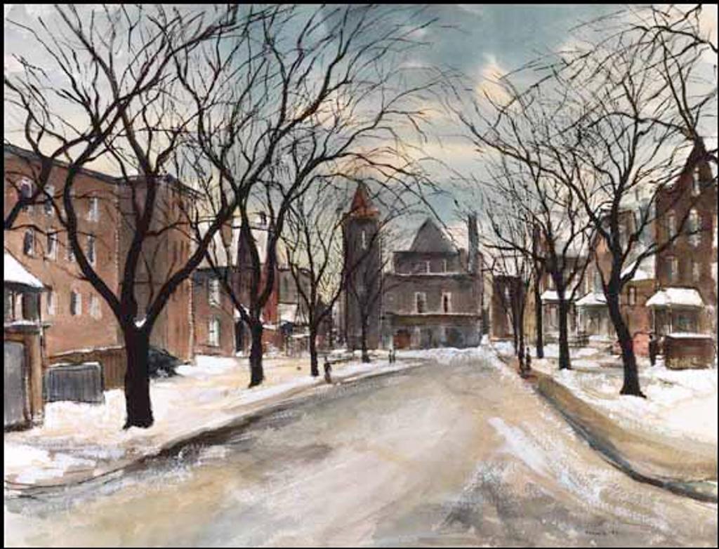 Albert Jacques Franck (1899-1973) - Street Scene