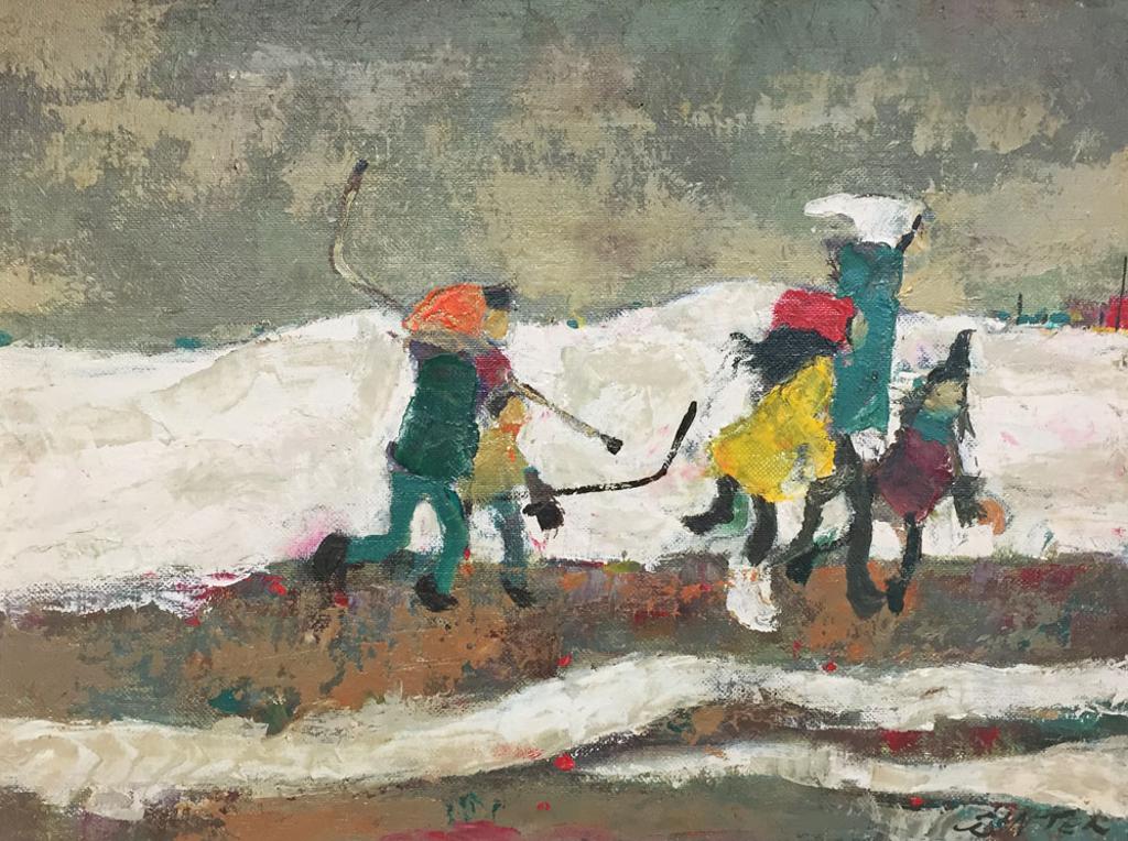 William Arthur Winter (1909-1996) - Skaters