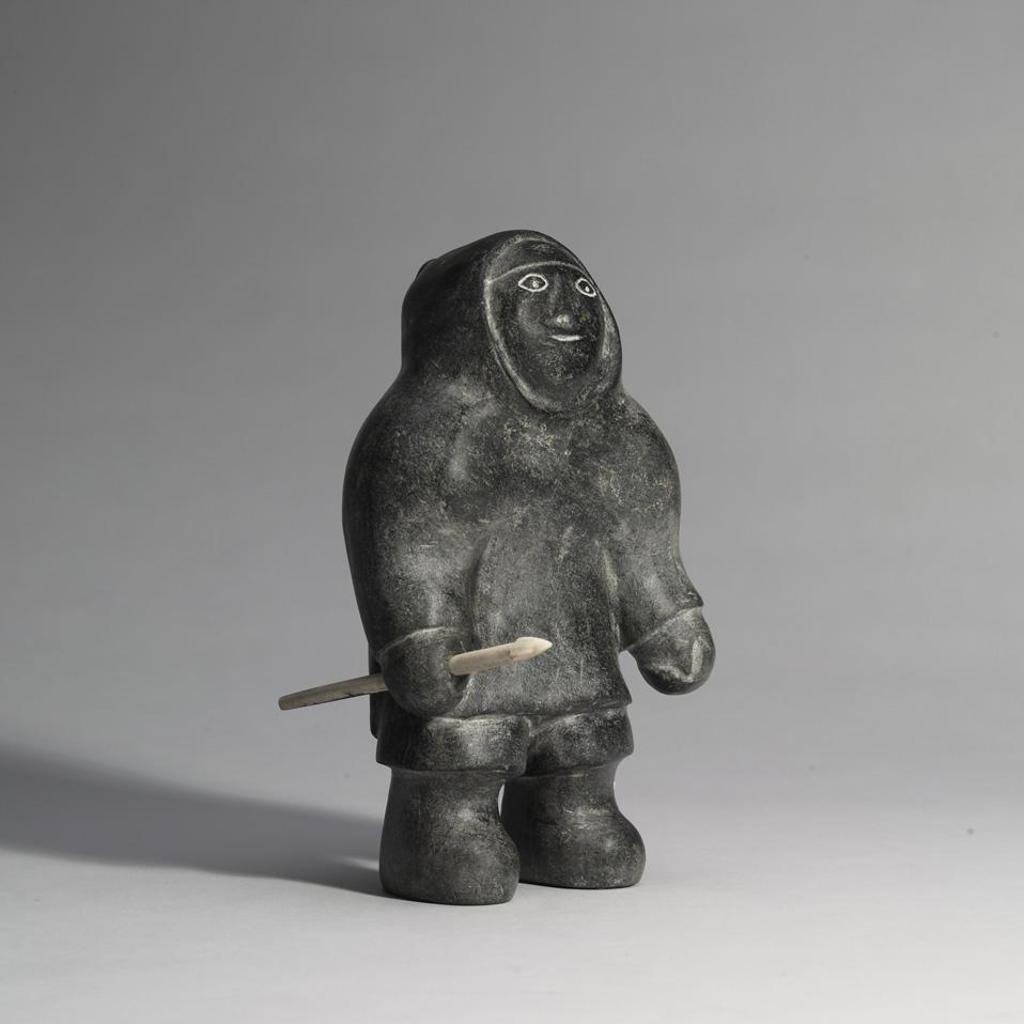 Mathew Aqigaaq (1940-2010) - Standing Hunter
