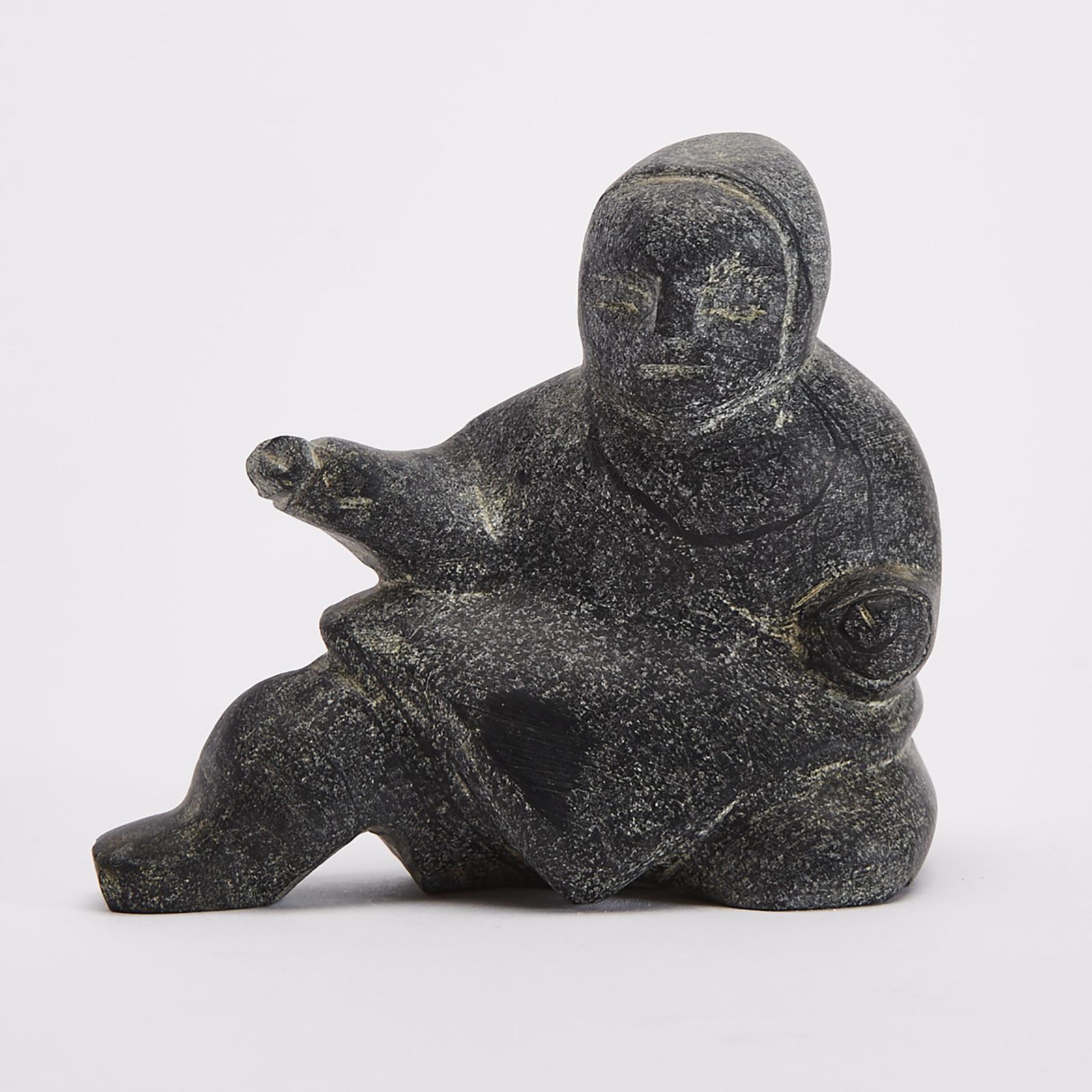 Tuna Iquliq (1935-2015) - Seated Figure