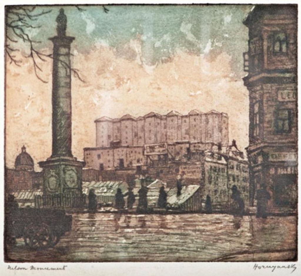 Nicholas Hornyansky (1896-1965) - Etching with aquatint, signed & titled