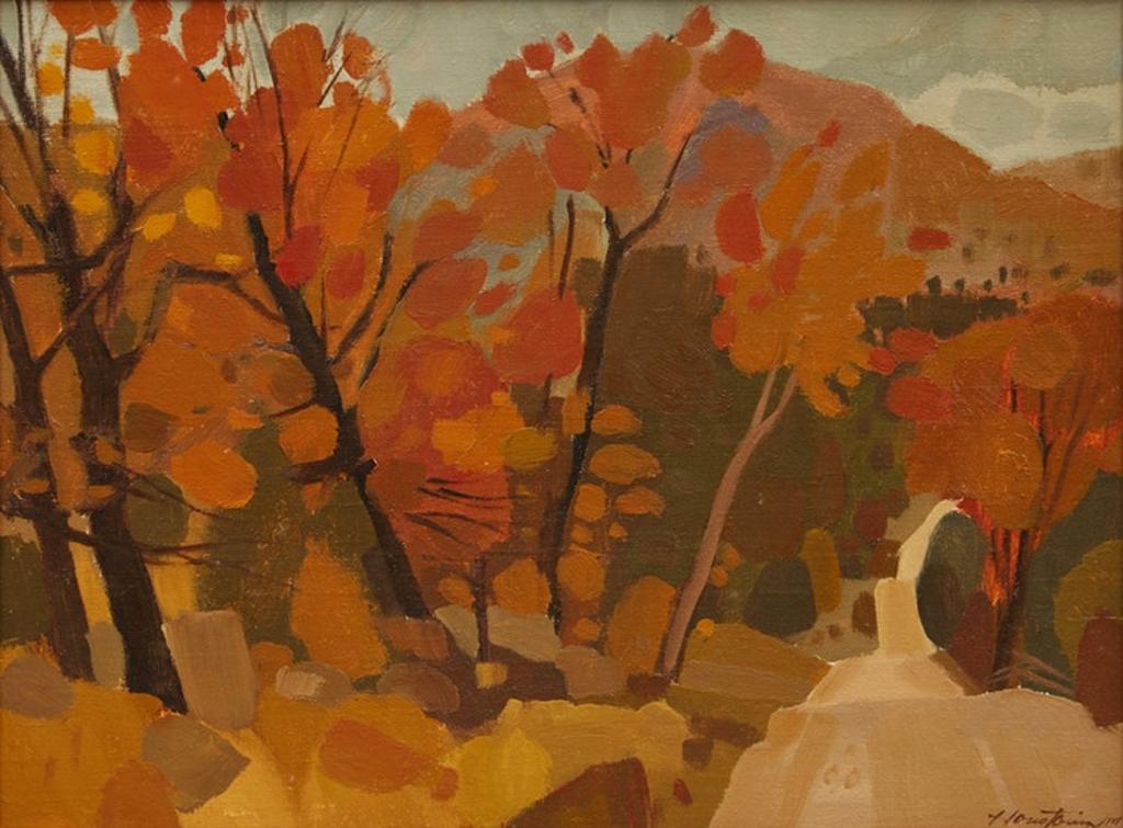 Donald Mackay Houstoun (1916-2004) - Waiting for the Rain