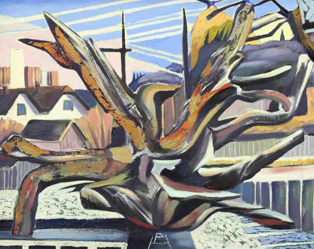 David Pugh (1946-1994) - Minnewanka Driftwood; 1987