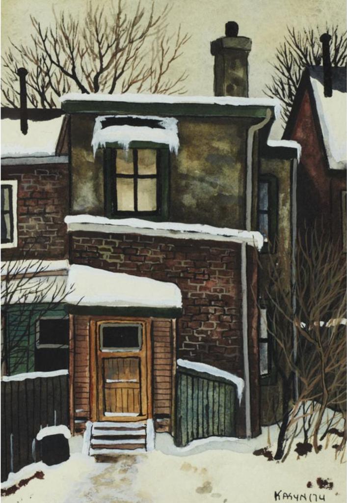 John Kasyn (1926-2008) - Behind Brunswick Ave