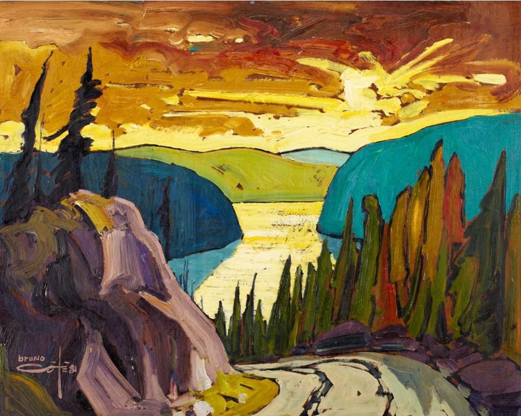 Bruno Cote (1940-2010) - Manicouagan