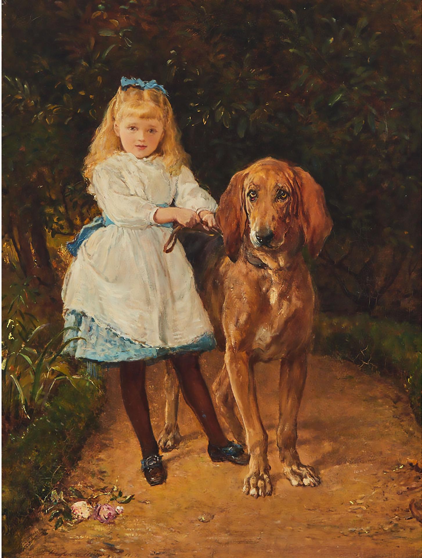Heywood Hardy (1843-1933) - He Won't Hurt You, 1874