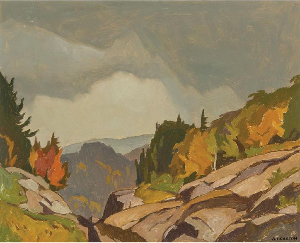 Alfred Joseph (A.J.) Casson (1898-1992) - October Storm, 1972