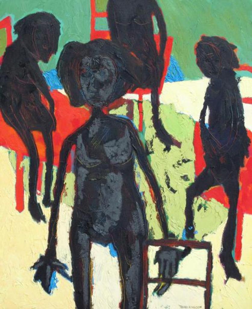 Terry Kingdon - -unframed, gallery painted sides