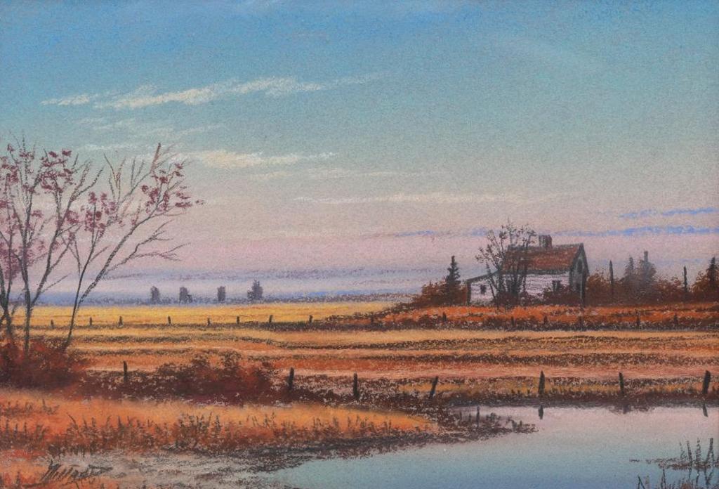 Bob Millard (1947-2014) - Untitled - Homestead Near Regina