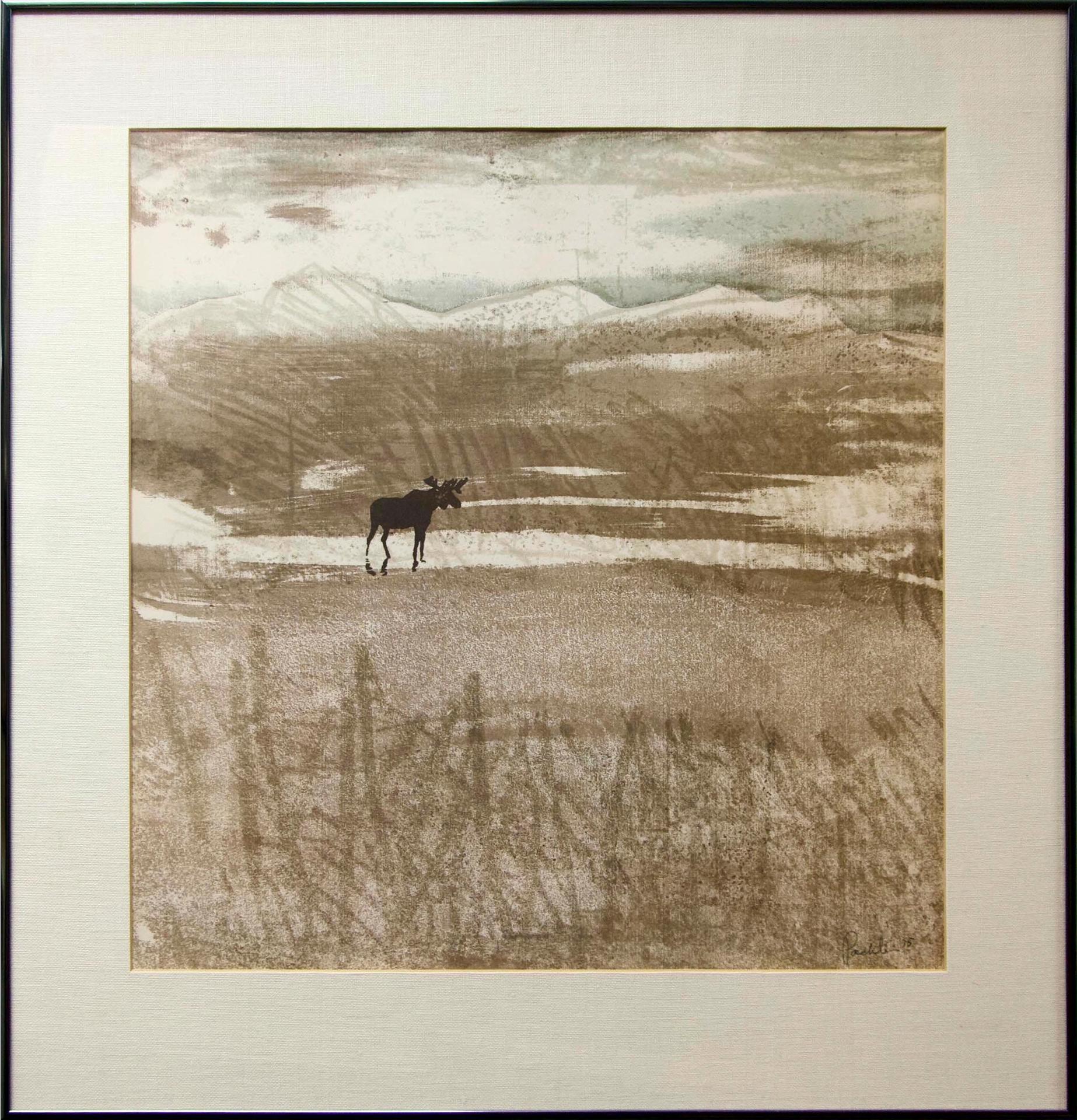 Charles Pachter (1942) - The Basic Moose (Moosalone)