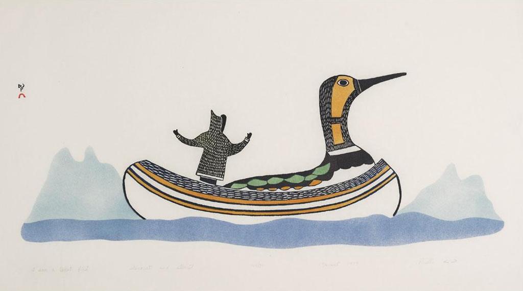 Pudlo Pudlat (1916-1992) - I Saw A Great Bird