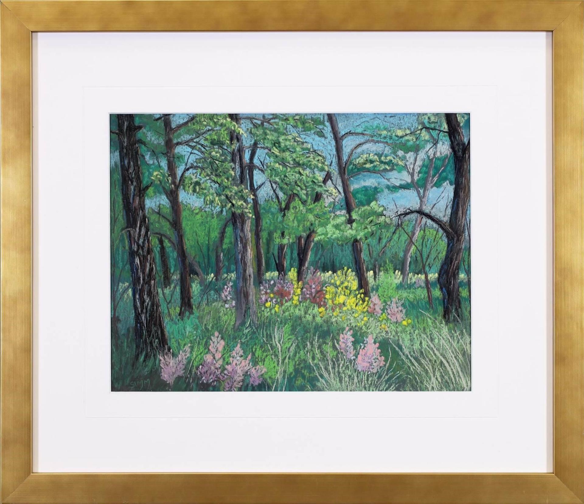 Yvette Simm (1937) - “Inglewood Summer – Bird Sanctuary”