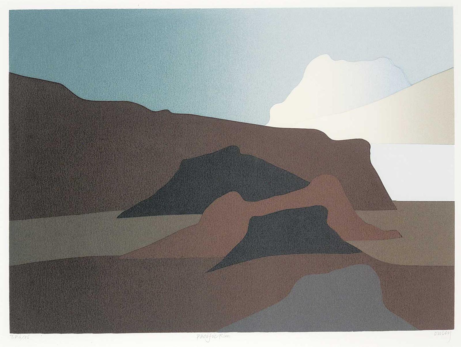 Norman Anthony (Toni) Onley (1928-2004) - Pacific Rim  #T.P.I/XI