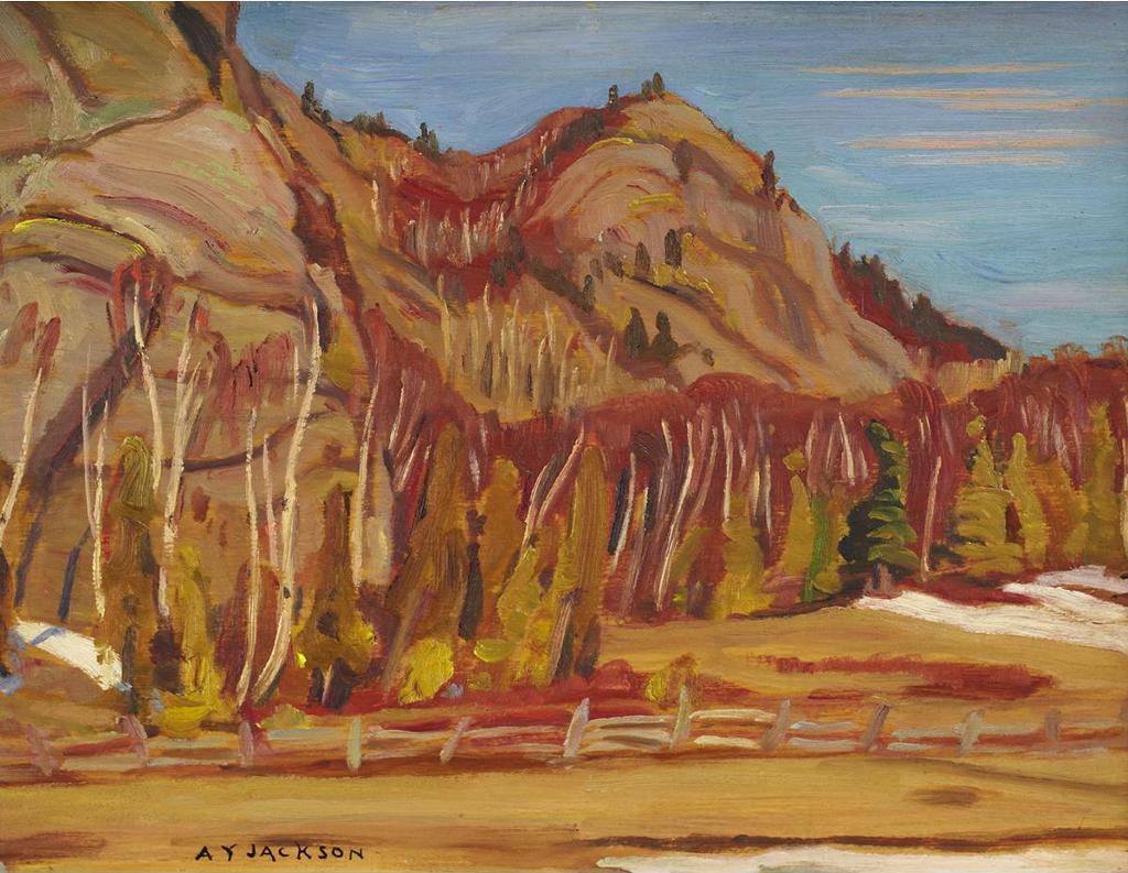Alexander Young (A. Y.) Jackson (1882-1974) - Near St. Sauveur, 1937