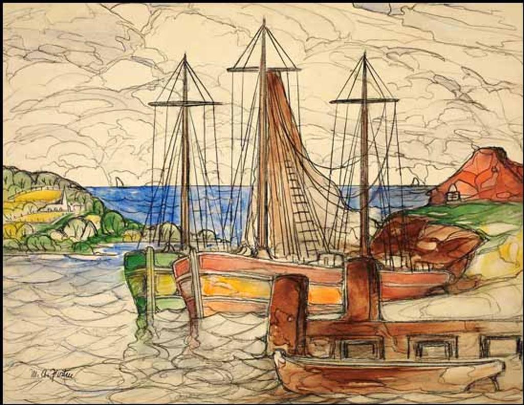 Marc-Aurèle Fortin (1888-1970) - Bateaux