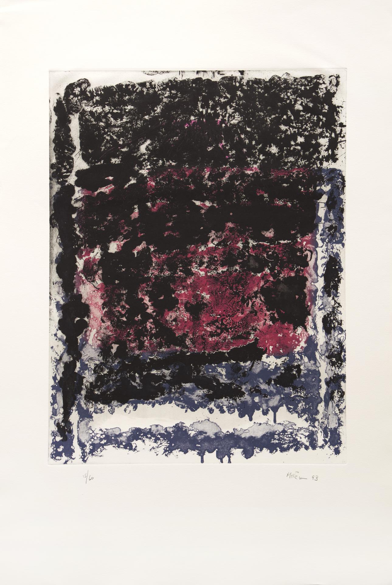 Jean Albert McEwen (1923-1999) - Jardin de pierres vastes II, 1993