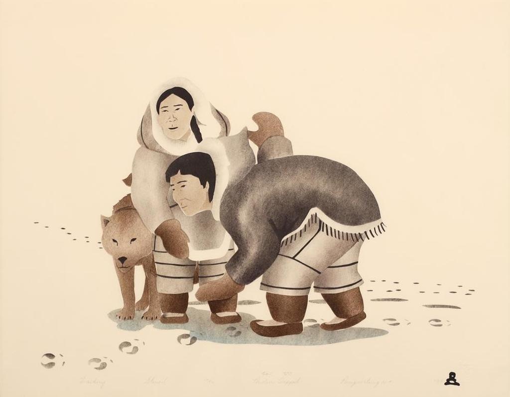 Andrew Qappik Karpik (1964) - Tracking; 1999; ed. #17/50