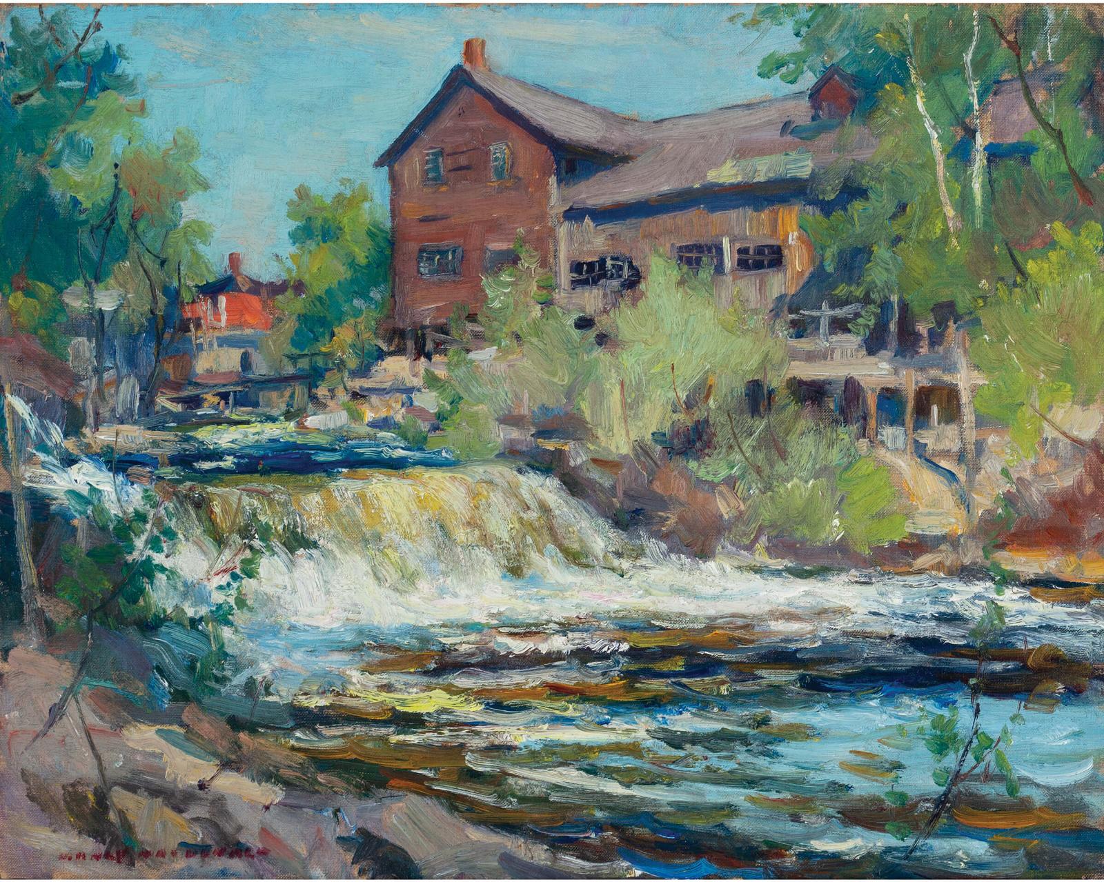 Manly Edward MacDonald (1889-1971) - The Mill Run