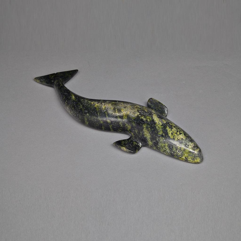 Abraham Etungat (1911-1999) - Swimming Whale