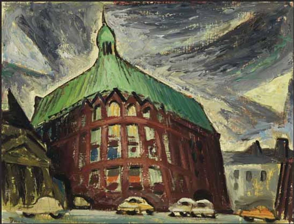 Jack Hamilton Bush (1909-1977) - Old TTC Building, Front & Yonge