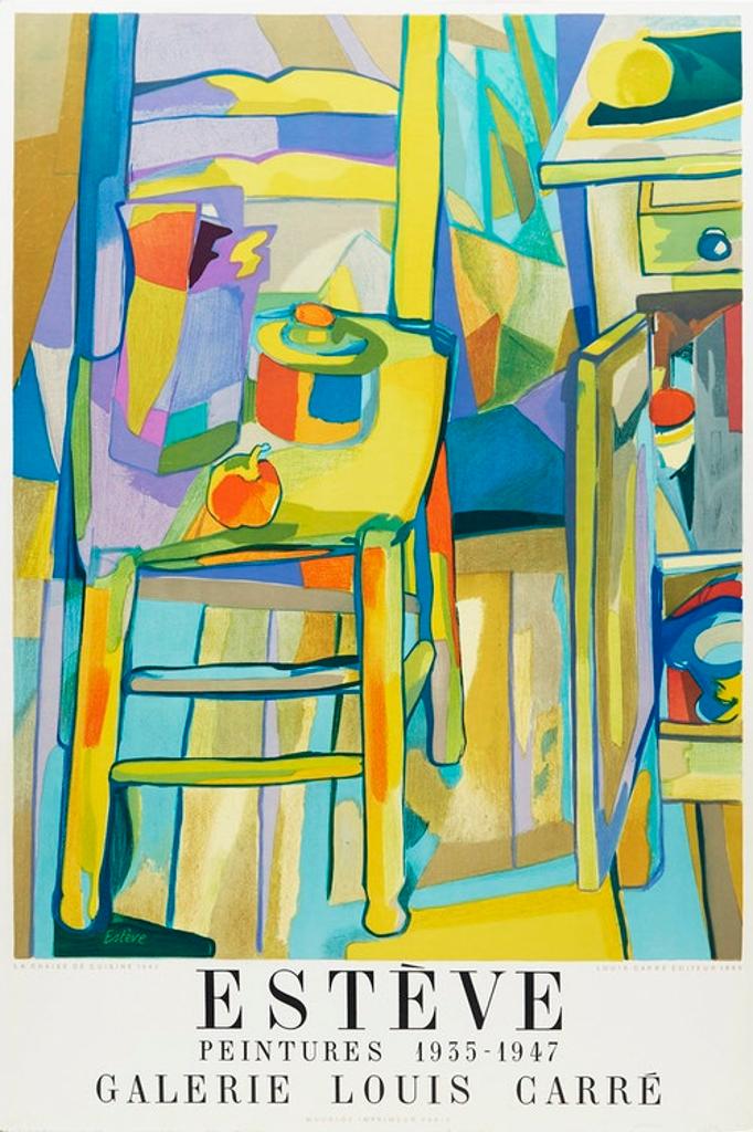 Maurice Estève - Estève, Peintures 1935-1947, Galerie Louis Carré