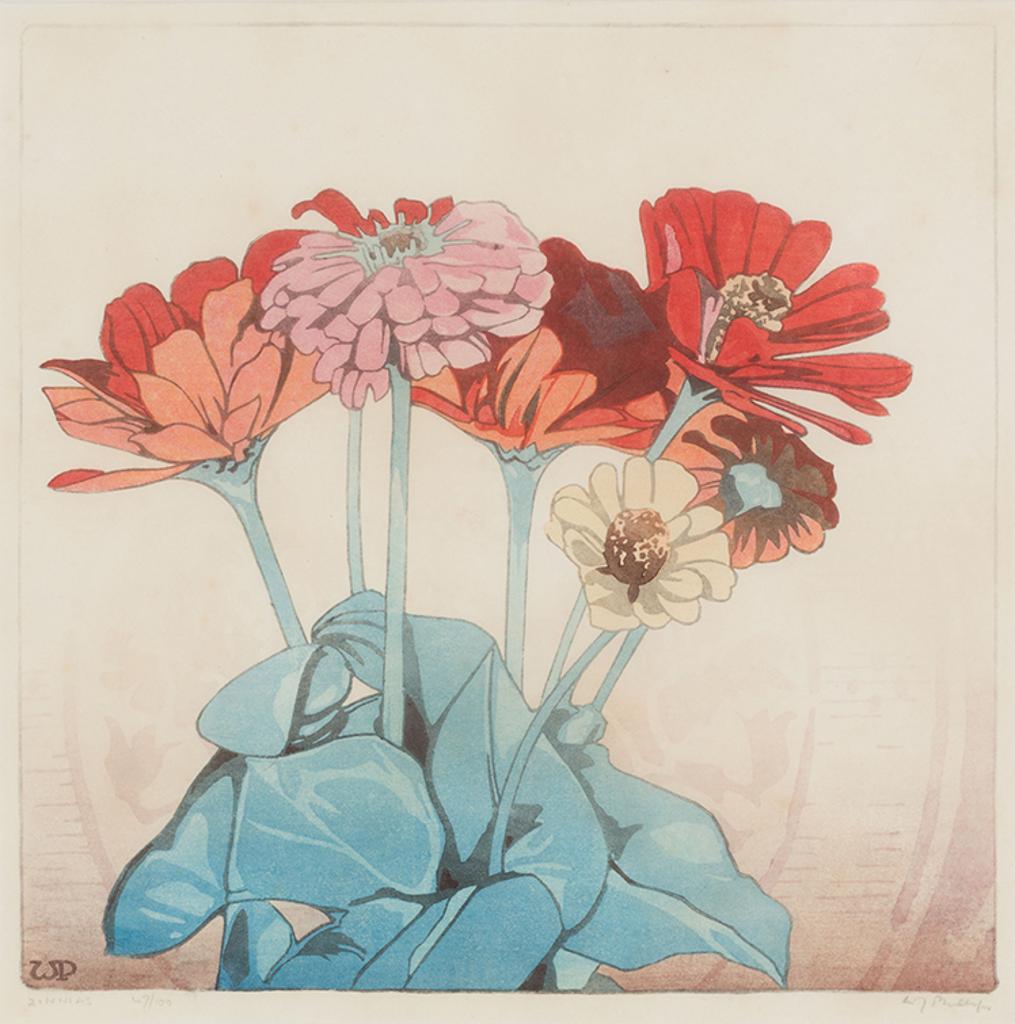 Walter Joseph (W.J.) Phillips (1884-1963) - Zinnias