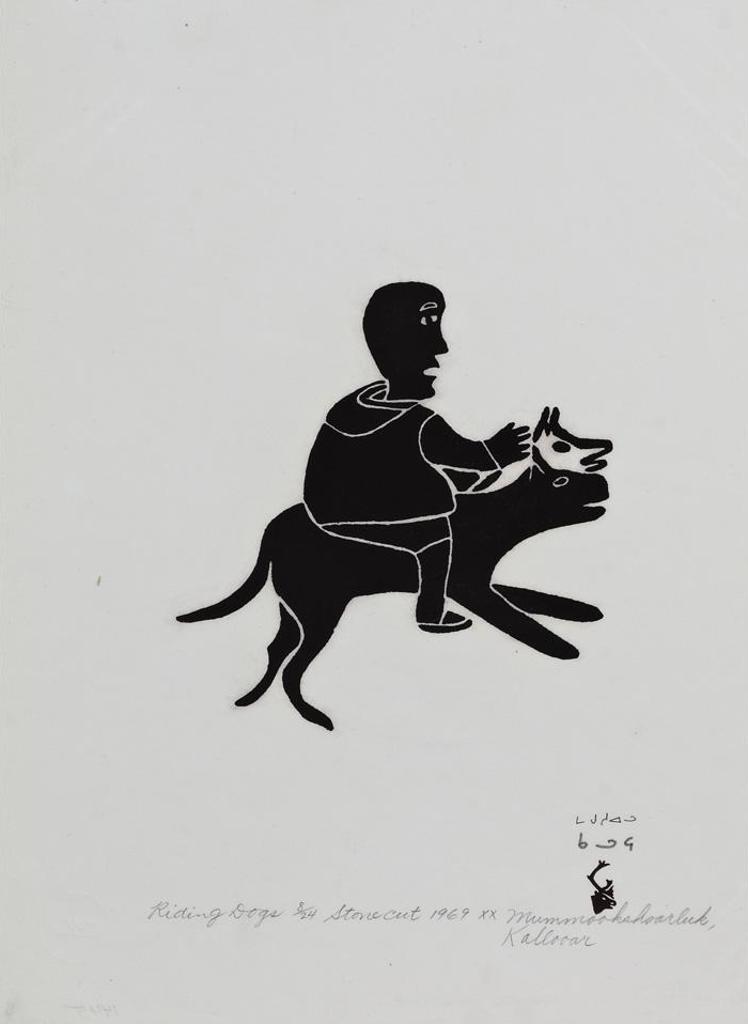 Victoria Mummookshoarluk - Riding Dogs