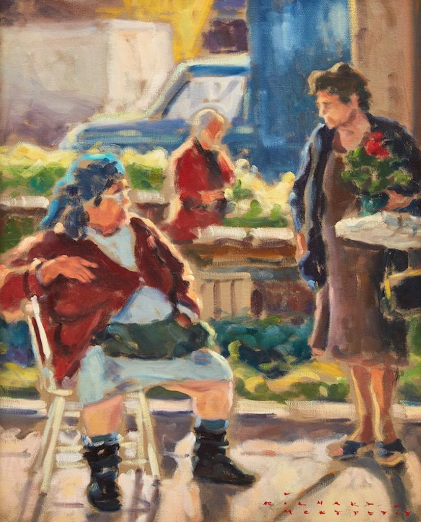 Richard Montpetit (1950) - Au Marché Theresa, Montreal (Marché Jean-Talon)
