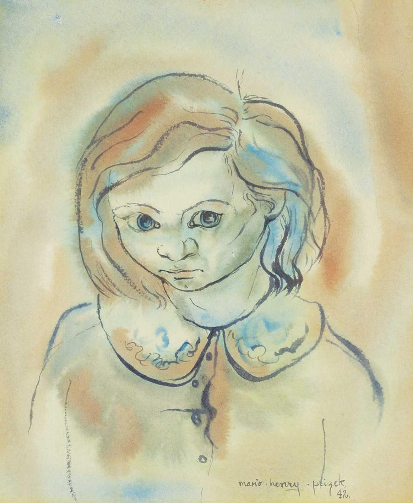 Mario Henry Prizek - Untitled - The Young Girl