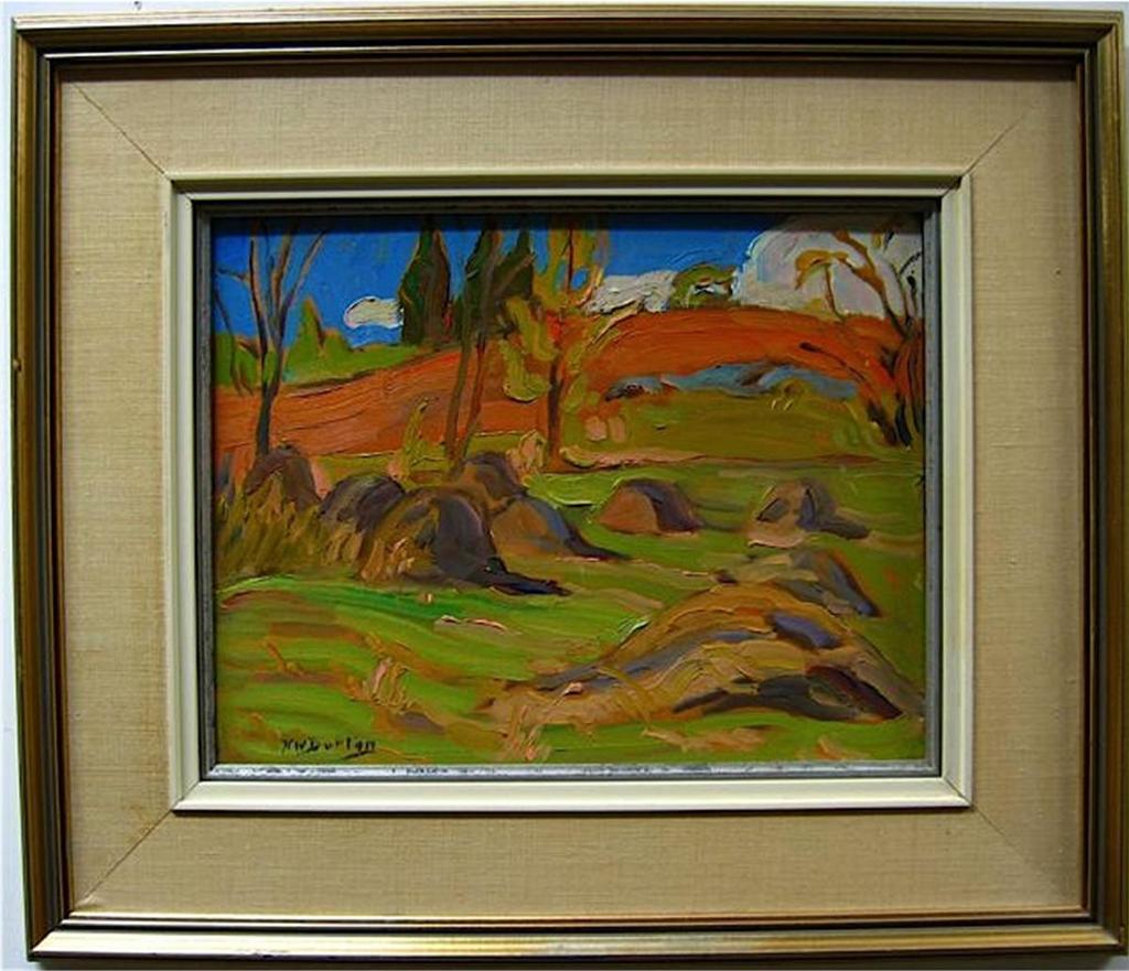 Ralph Wallace Burton (1905-1983) - Hay Stacks - Lanark County, Ont.