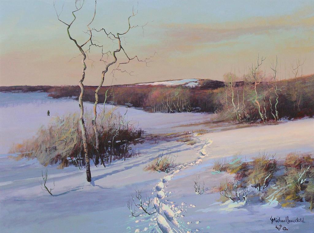 Michael Lonechild (1955) - Tracks In The Snow