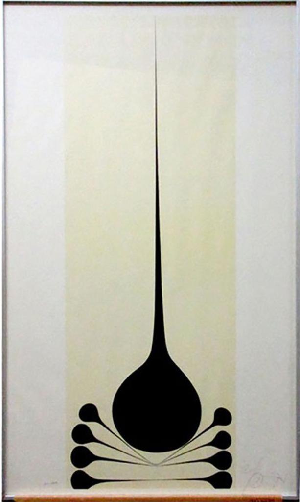Harold Barling Town (1924-1990) - Black Yellow Stretch , 1971