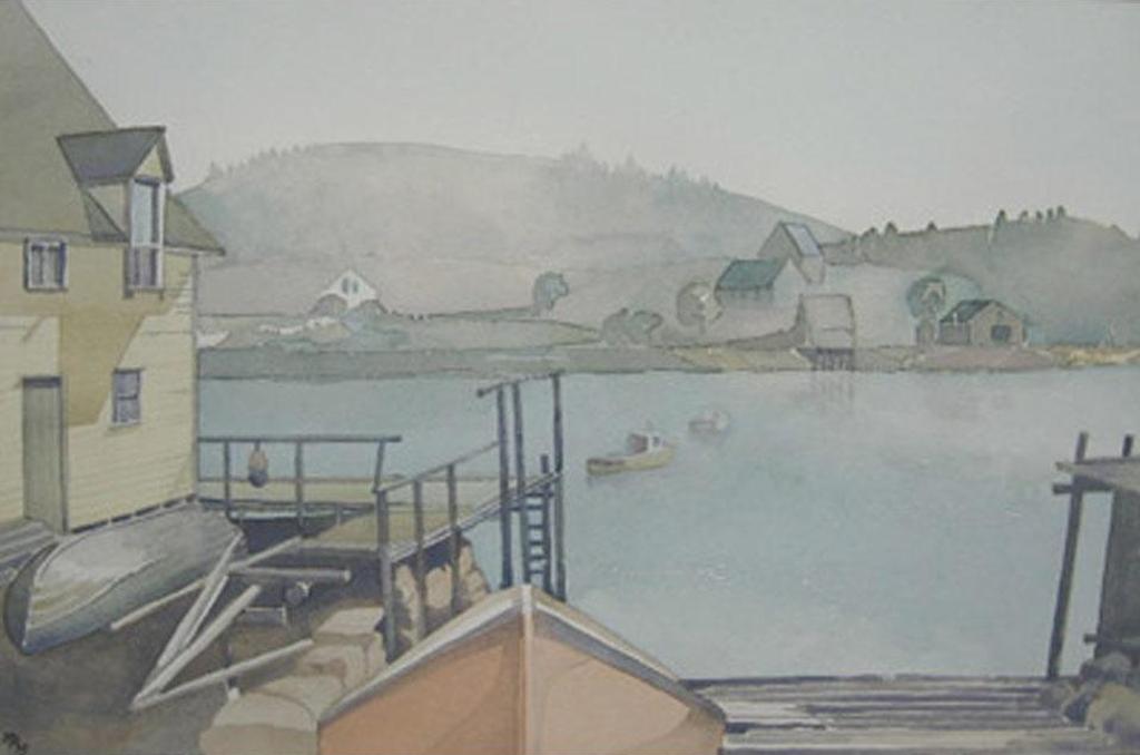 Malcolm Mcleod - Northwest Cove; Old Boathouse; Lunenburg, N.S.