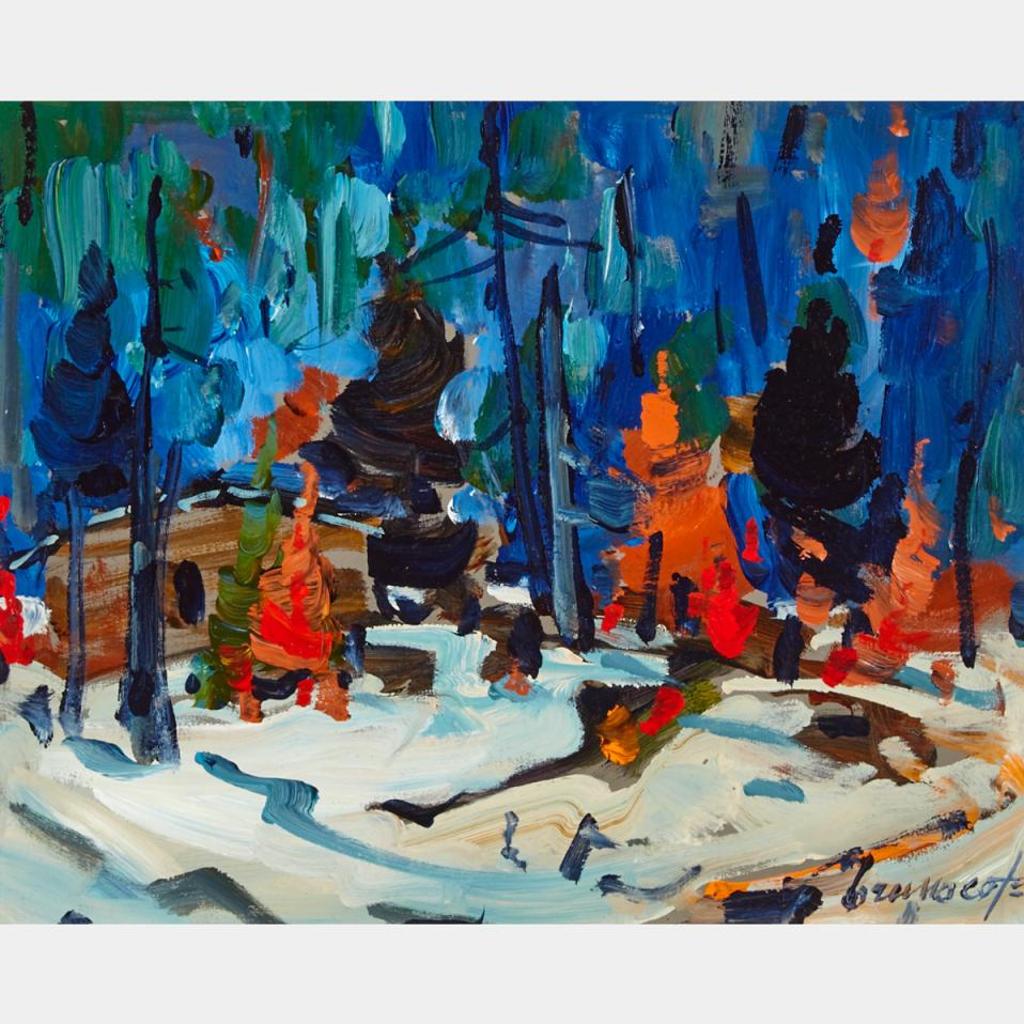 Bruno Côté (1940-2010) - Neige D’Octobre