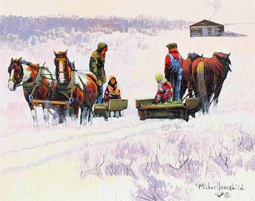 Michael Lonechild (1955) - Visiting The Lonethunders