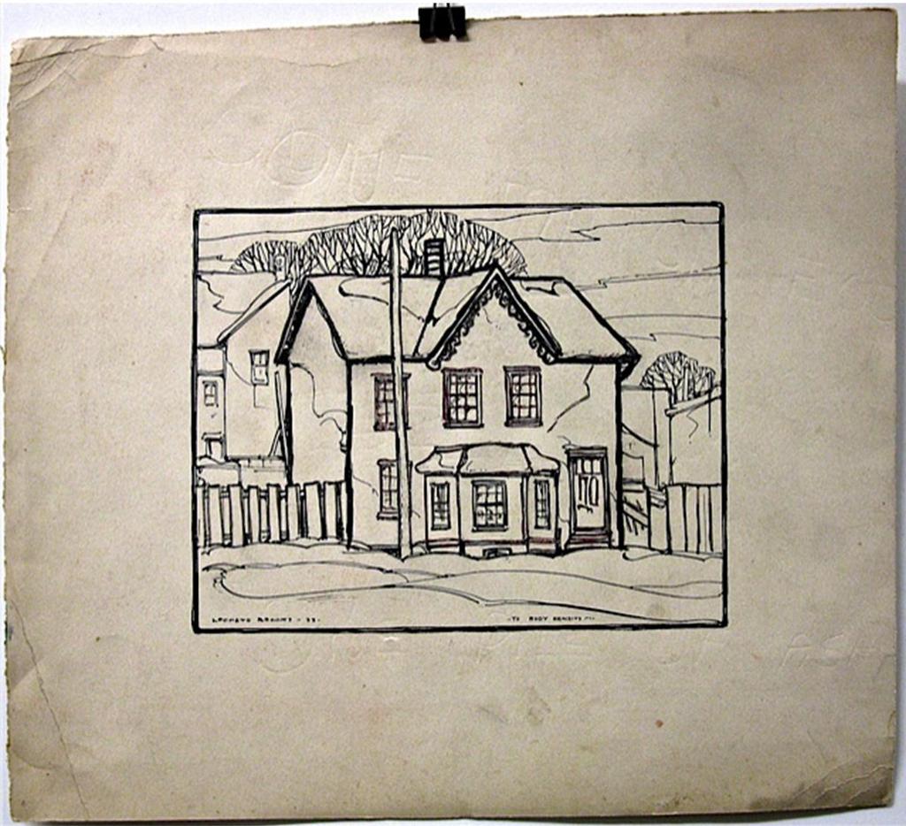 Frank Leonard Brooks (1911-1989) - The Old Home