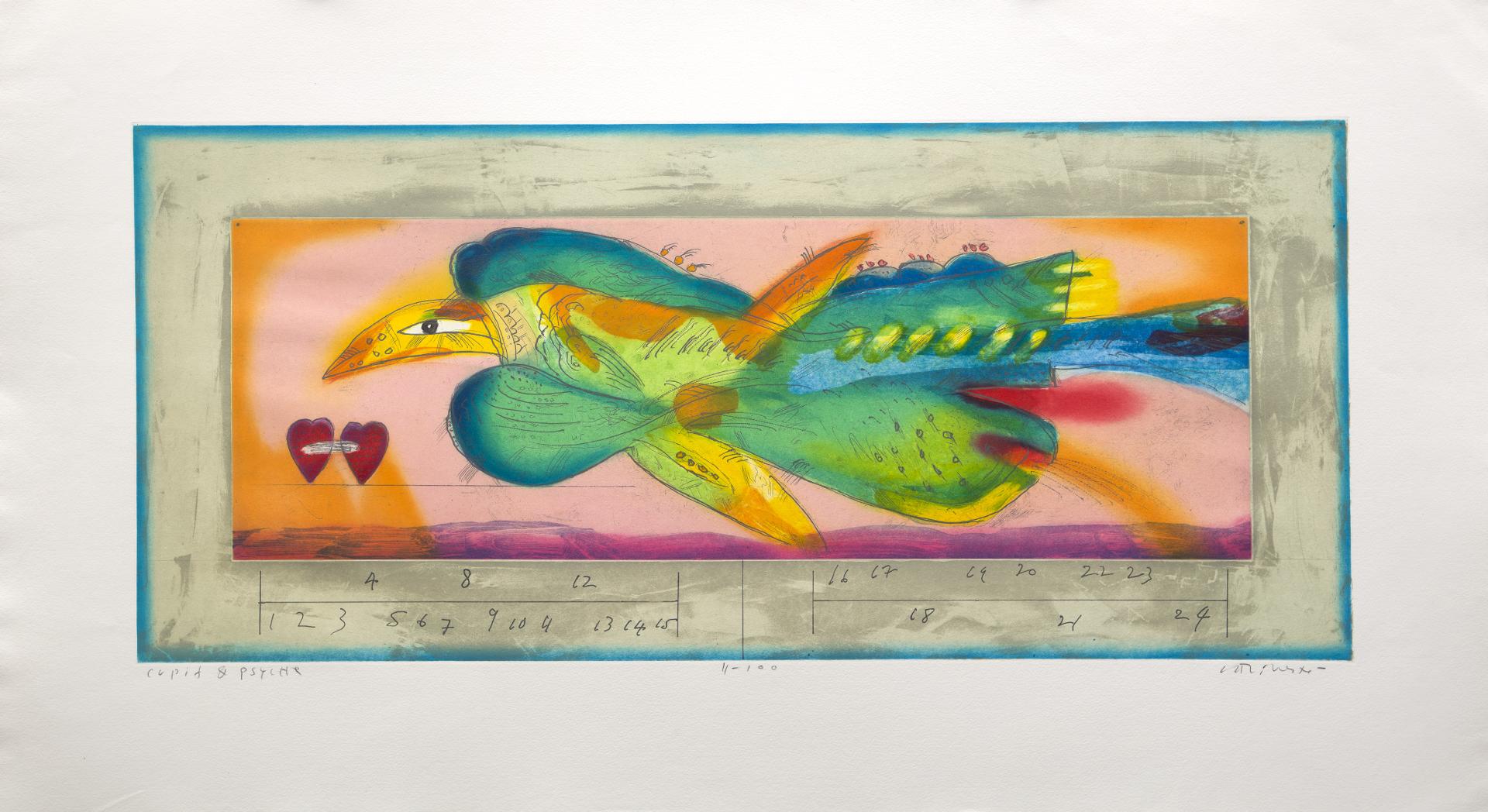 Norman Laliberte (1925-2021) - Cupid & Psyche, c. 2000