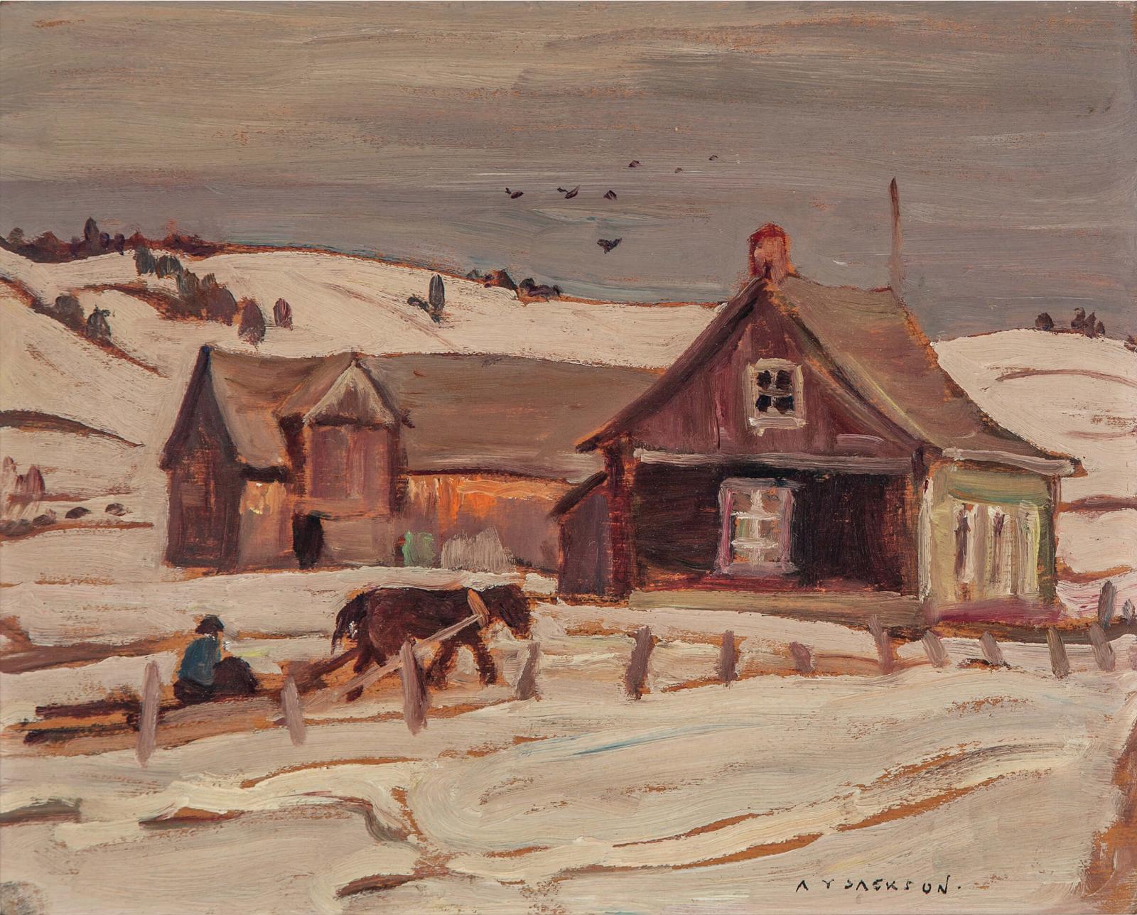 Alexander Young (A. Y.) Jackson (1882-1974) - St. Tite Des Caps