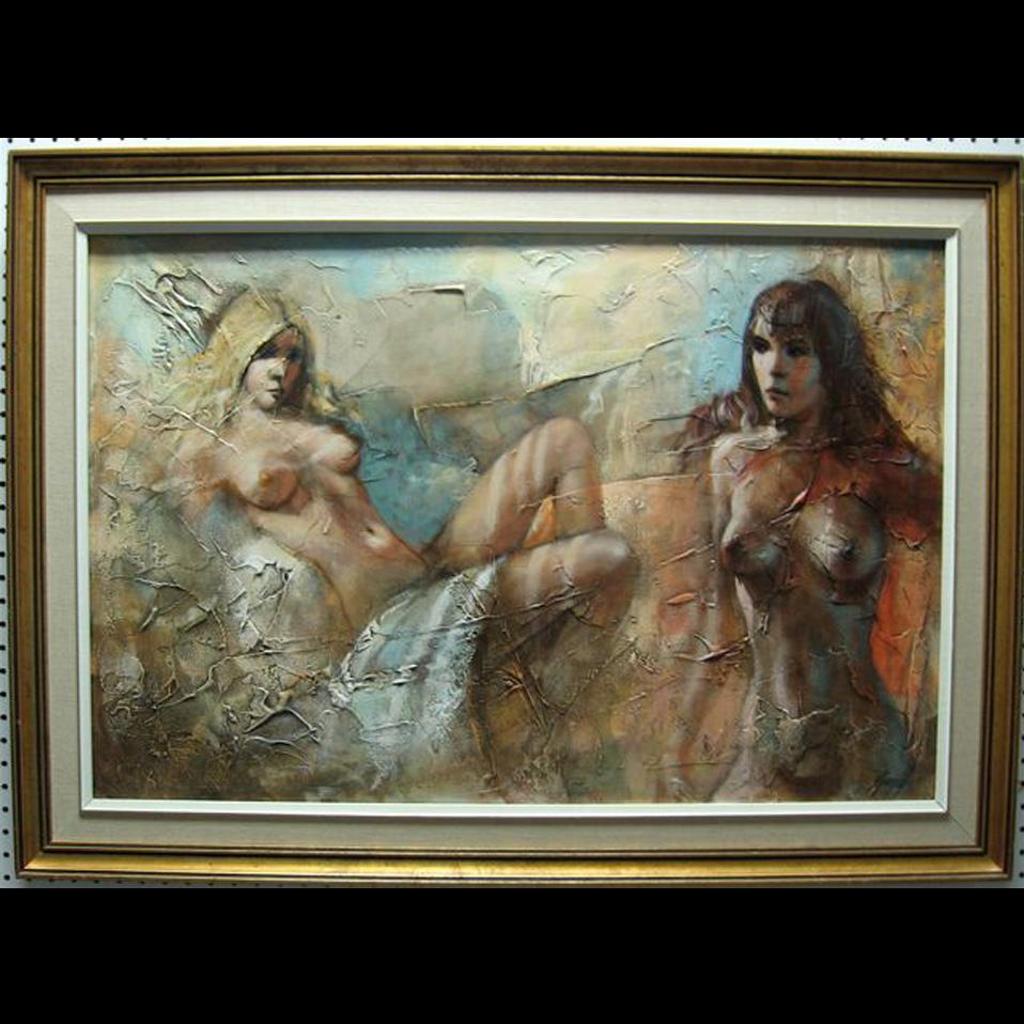 Julius Damasdy (1937-2020) - Two Nudes